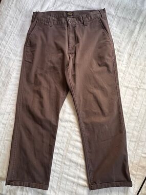 RVCA Americana Fit Brown Chino Pants | Men’s 31